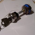 key and rotary switch